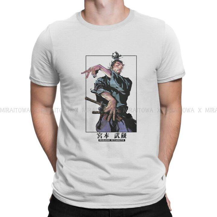 art-colored-panel-collection-o-neck-tshirt-miyamoto-musashi-japanese-swordman-pure-cotton-basic-t-shirt-men-tops-fashion