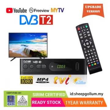 HD TV Tuner DVB T2 USB2.0 TV Box HDMI 1080P DVB-T2 Tuner Receiver Satellite