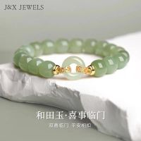 [superior quality]Joy Comes to the Door, Safe, Hands on, Hotan Jade Bracelet, ins, for Girls Only 904X