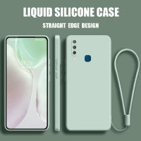 เคสvivo Y12s กันกะแทก Y12 case เคสกันกระแทกซิลิโคนเหลวแบบเต็มรูปแบบต้นฉบับสี่เหลี่ยมจัตุรัสตัวป้องกันกล้องด้านหลัง