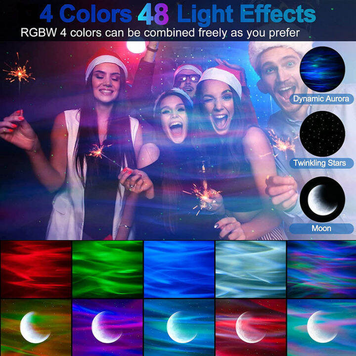 aurora-star-projector-laser-galaxy-starry-sky-projection-night-light-colorful-nebula-moon-lamp-with-bluetooth-music-speaker