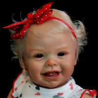 RBG 20 inch 51CM Reborn Doll Kit Harper Unpainted Unfinished Blank Doll DIY Kit Soft Touch Baby