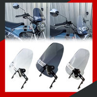 ชิวหน้า V.2 HONDA DAX125-MONKEY125 WINDSHIELD DEFLECTOR FIT HONDA DAX125 MONKEY125 ปี 2018-2023 ส่งฟรี!!!