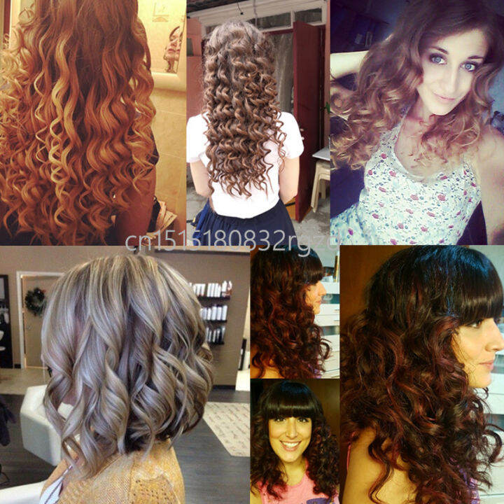 curlers-conical-curling-iron-หลอดเดียวเซรามิคเคลือบ-pear-flower-cone-ผมหยิก