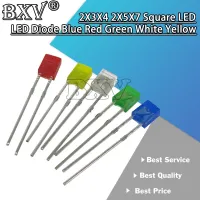 100PCS 2X3X4 2X5X7 Square LED 234 257 New Light Emitting Diode Blue Red Green White Yellow Electronic DIY KIT