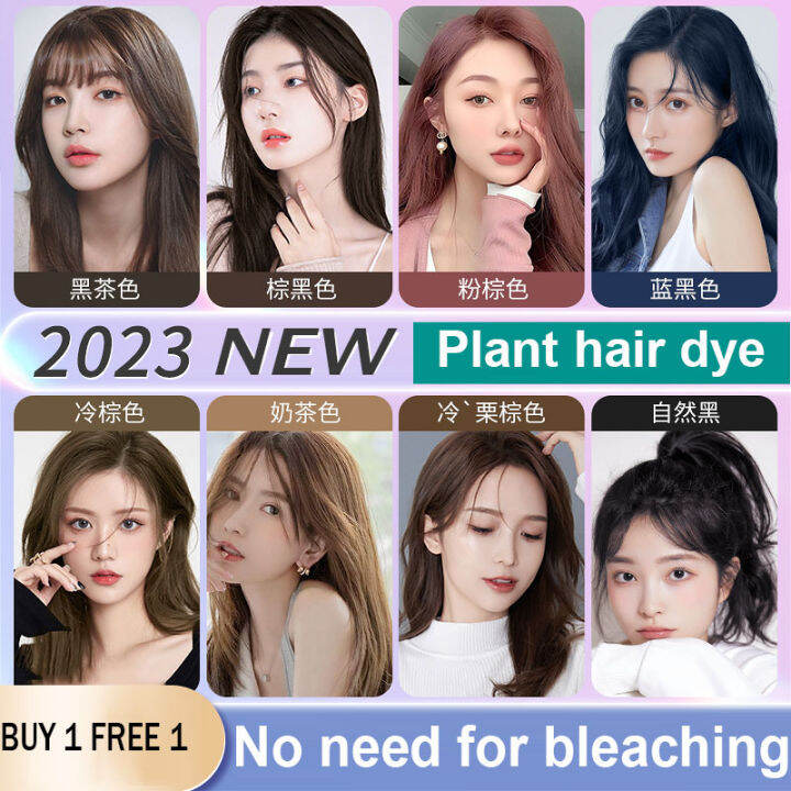 Natural Hair Dye Hair Colour Set Permanent hair dye Professional Hair