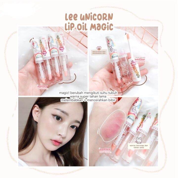 MILA MAGIC LIP OIL / LIP GLOSS UNICORN / LIP OIL HONEY MILK Lazada Indonesia