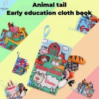 Newborn Cloth Book Baby Early Education Animal Fabric Toy Books 0-24 Months