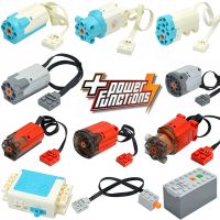 MOC Bricks Motorized Parts Servo Motor Multi Tool Power Functions Car Train Motors Receiver Model 8293 8883 Building Blocks Building Sets