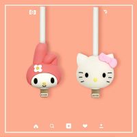 Sanrio สายหูฟังอุปกรณ์ป้องกันหูฟัง Iphone,สายเฮลโลคิตตี้น่ารัก Aliexpress