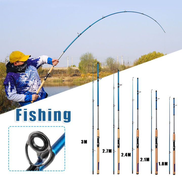 cod-shimano-1-8m-2-1m-2-4m-2-7m-3-0m-ml-fishing-rod-pole-telescopic-alloy-guided-ring-แบบพกพาสำหรับเหยื่อตกปลาทะเลทะเลสาบตกปลา-rod-pole-telescopic-alloy-guided-ring-แบบพกพา