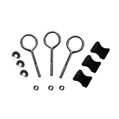 12pcs Unassembled Trampoline Screw Professional Replacement Part Stability Tool Furniture Outdoor Accessories Galvanized Steel
