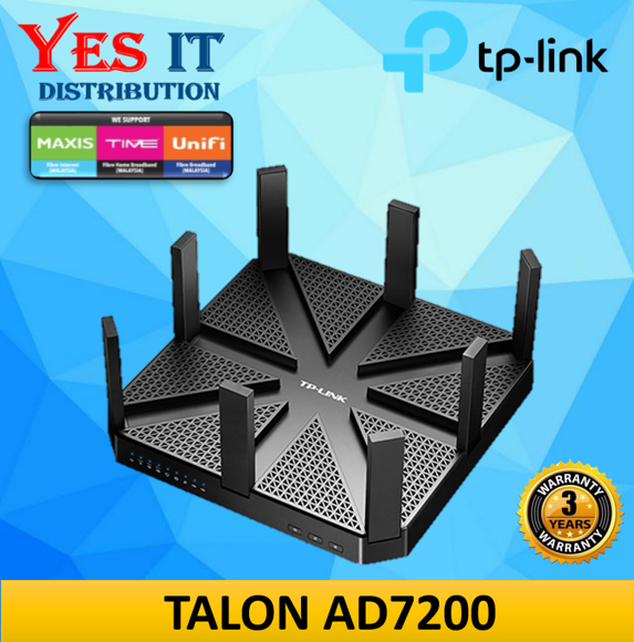 TP-Link Talon AD7200 Multi-Band N800 Wi-Fi Router | Lazada