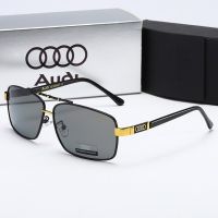 New Audi Brand Square Polarized Sunglasses Men Car Driving Mirror Glasses Sun UV400 Protection Fishing Shades Gafas De Sol Para