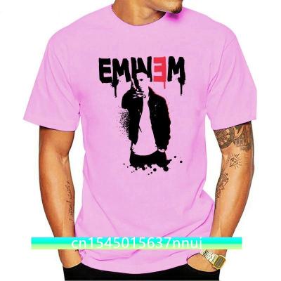 Tshirt Eminem Splatter Mens White T Shirt