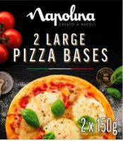 Napolina 2 Large Pizzeria Bases 300G