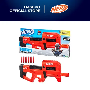  Nerf Fortnite IR Motorised Blaster – Dart-Blasting Fortnite  Blaster Replica – 6-Dart Removable Clip, 12 Official Nerf Elite Darts :  Toys & Games