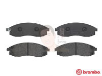 P54 037B ผ้าเบรก F (แท้ BREMBO รุ่น Black) MITSUBISHI จี-แวกอน G-Wagon 2.8 Turbo ปี2003-&amp;gt; /MITSUBISHI L200 สตราด้า Strada Grandis 2.8D 4x4 ปี2003-2005