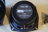 ลำโพงคุณภาพระดับท็อป HECO CAX 130 Auto Hifi 2ทาง 5.3" Coaxial-installation speaker รีวิวเยอะ สินค้านำเข้าจากประเทศเยอรมันแท้ ของดีหายากมาก