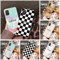 Casing หรับ OPPO A91 F15 A81 A92 A72 A52 A93 A94 Reno 2 2Z 2F 3 4 5 5K 6 4Z 6Z Lite Pro Plus A92S W220 CELINE Pattern Pattern Phone เคสโทรศัพท์