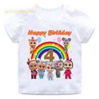 Cartoon t Shirt For Girls Tshirt Cry Babies Magic Tears Girl t-shirts Kids Clothes Boys Short Sleeve summer tops Graphic baby t Shirts 1 2 3 4 5 6 7 birthday