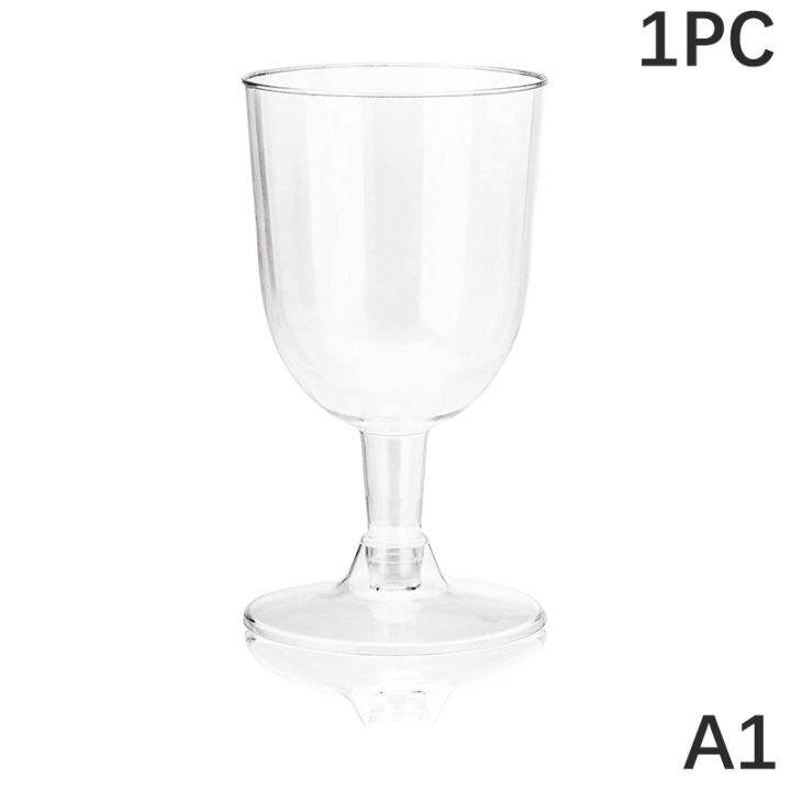 MAITU01 1 6pcs Detachable Wine Glass Portable Detachable Plastic Wine