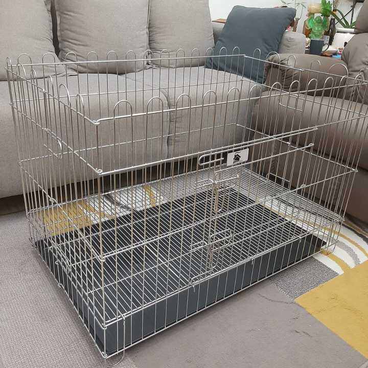 Dog Cage Crib Playpen Puppy Whelping Stainless Cage Lazada PH