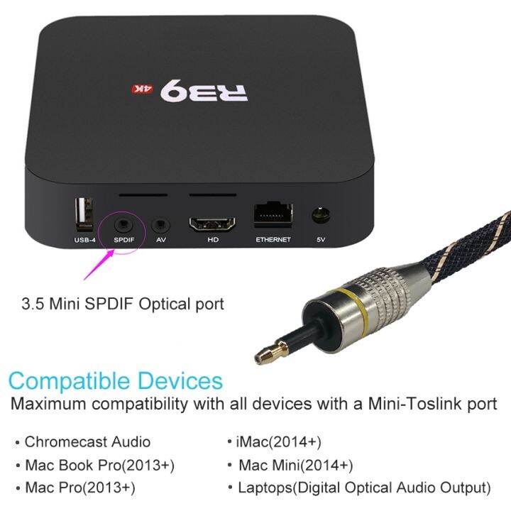 chaunceybi-digital-toslink-to-cable-3-5mm-spdif-optical-3-5-audio-for-macbook-5m-10m