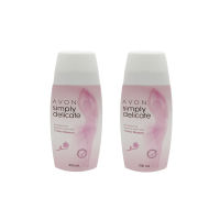 AVON Simply delicate Cherry Blossom feminine Wash น้ำยาอนามัย เอวอน ซิมพลี ดิลิเคท เฟมินิน วอช กลิ่น เชอร์รี่ บอสซั่ม 200 มล.  2 ชิ้น