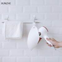 XUNZHE 1PC Creativity Electric Hair Drier Storage Rack Plastic Hang Ring Hang Hook Storage Rack Home Bathroom Toilet Accessories Bathroom Counter Stor