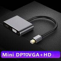 [LUNA electronic accessories] มินิช่องแสดงผลไปยัง HDMI เข้ากันได้ตัวรับ VGA ตัวแปลงธันเดอร์โบลต์2ตัวสาย4K 1080P DP สำหรับพื้นผิว MacBook Air Pro