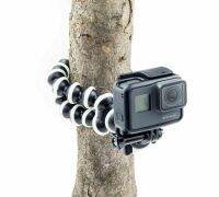 ขาตั้งกล้องแบบยืดหยุ่น Mini Mount Gorillapod Monopod Octopus ขาตั้งกล้องสำหรับ Gopro Hero 10 9 8 7 6 5 4 3 Digital Action กล้อง