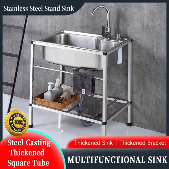 Hot Kitchen Stainless Steel Sink Wall Mounted Sink Standing Sink   231e77ff23499c1e113e70e8f4e02704  720x720q80 