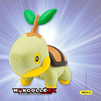 Scroll TOMY Pokemon moncolle-EX Sun Moon 4ซม. MINI ของเล่นคอลเลกชันรูป turtwig ใหม่975847