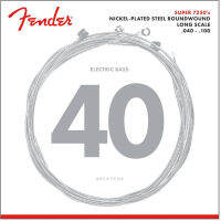 (1ชุด ของแท้) สายเบส Fender® 7250 Nickel-Plated Steel (NPS) 4 เส้น สายเบสไฟฟ้า สายเบส 4สาย BASS