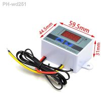 10A 12V 24V 220VAC Digital LED Temperature Controller XH-W3001 For Incubator Cooling Heating Switch Thermostat NTC Sensor