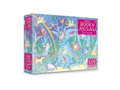 ของแท้ พร้อมส่ง Usborne Book and Jigsaw Unicorns 100ชิ้น หนังสือนิทาน และ จิ๊กซอว์