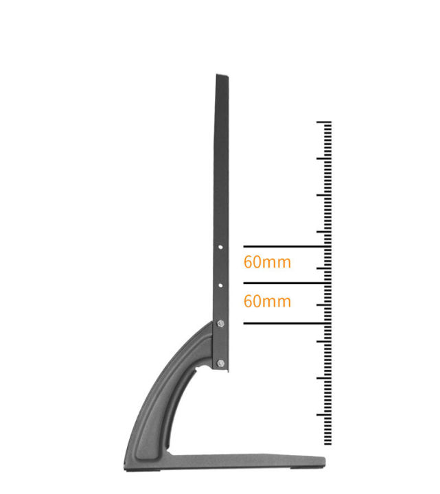รองรับ-tv-39-70นิ้ว-ขาtvแบบเหล็กใช้ทดแทนขาที่หายใช้เพื่อประหยัดพื้นที่วางtvรองรับtv-รับน้ำหนักได้35กิโลกรัม-ติดตั้งง่ายใช้ได้ทุกยี่ห้อ-hisense-samsung-sharp-sony-lcd-tv-ฐานยึดแบบไม่มีหมัดสากล-42-43-48