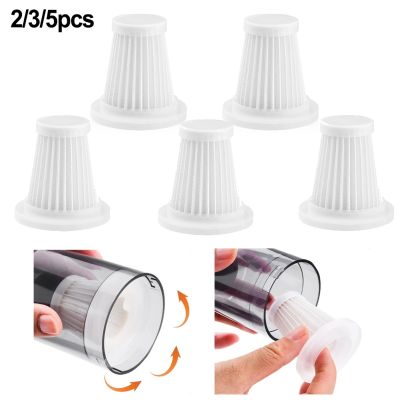 2/3/5pcs Car Vacuum Cleaner Filters Reusable Car Vacuum Cleaner Replacement Accessories Washable Vacuum Cleaner Filters