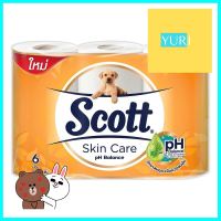 กระดาษชำระ SCOTT SKIN CARE แพ็ค6TOILET TISSUE SCOTT SKIN CARE PACK 6 **ด่วน สินค้าเหลือไม่เยอะ**