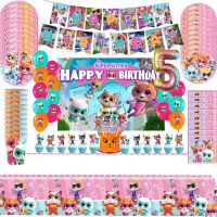 Disney Cartoon Superkitties Birthday Party Decoration Super Kitties Tableware Balloon Cake Topper Party Supplies Baby Shower Balloons