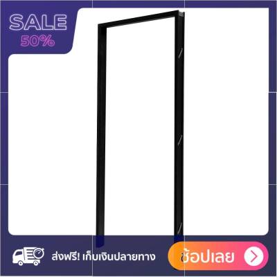 วงกบประตู UPVC AZLE 80x200 ซม. สีโอ๊ค ถูกและดีมีอยู่จริง Door frame home AZLE UPVC DOOR FRAME 80X200CM OAK