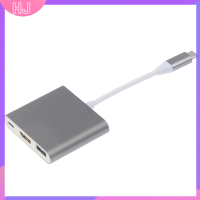 【HJ】 USB Type C เป็น3.1mm อะแดปเตอร์แจ็คแปลง USB-C สูงสุด Type-C เป็น HDMI 4K