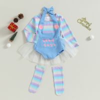 【HOT】▧ஐ ma baby 9M-5Y Toddler Infant Baby Kid Set Costume Sleeve Romper Socks Outfit D05