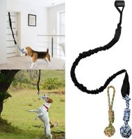 1 Pack Pet Braided Rope Nep Chew Toys Funny Dog Swing Toy Door Pull Abrasion Resistant &amp; Bite Resistant Rope Toys