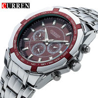 Top Brand Luxury Watch CURREN Casual Military Quartz Sports Wristwatch Full Steel Waterproof Mens Clock Relogio Masculino