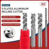 BB 3 Flutes ฟัน 1.1mm ~ 13.7mm Carbide End Mill CNC Cutter Decimal Point Diameter Aluminum Copper Mini Tool ไม้อะคริลิค HRC55