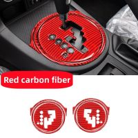 For Mazda MX-5 MX5 Miata NC 2009-2015 Carbon Fiber Automatic Transmission Gear Box Panel Cover Sticker Roadster Auto Accessories