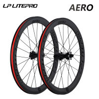 LP Litepro AERO S42ล้อน้ำหนักเบาเป็นพิเศษ40ขอบล้อสำหรับจักรยานพับได้20นิ้วชุดล้อ406 451ดิสก์ชุดเบรคฮับดึงตรงเข้ากันได้กับความเร็ว8/9/10/11