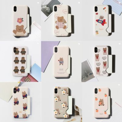 【Korean Phone Case】 Collection of 20 new designs Slim Card Cute Hand Made Unique SAMSUNG Compatible for iPhone 8 xs xr 11pro 11 12 12pro mini Samsung Korea Made ad